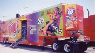 Customized Semi Trailer for mobil event marketing