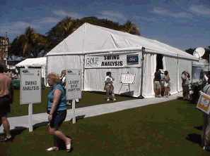 VR golf tent at Ford Championship - Doral 2005