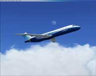 Jumbo Jet Flight Sim Screen